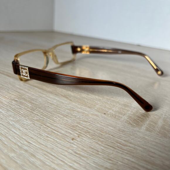 Chanel 3064-B c.756 Eyeglasses Translucent Beige Brown Frames 51-17-135 Italy - Picture 8 of 12